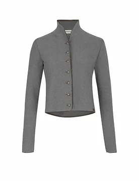 Trachtenstrickjacke BRUNA grau XXL damen - Stapf - FashionsVida