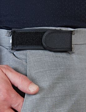 Elastikgürtel 2er-Set schwarz