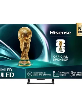 Tv 65u7q 65´´ 4k Mini-led Black / Silver Europe PAL unisex - Hisense - FashionsVida