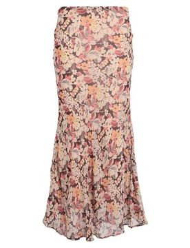POLO Maxi-Rock Damen Beige 32,36,38 Damen