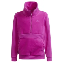 Sweatshirt Kind Designed to Move Fleece Half Zip(Gender Neutral) - Rose - unisex - Size: 11/12 ans