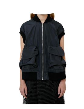 Gilet impermeabile Donna con tasconi