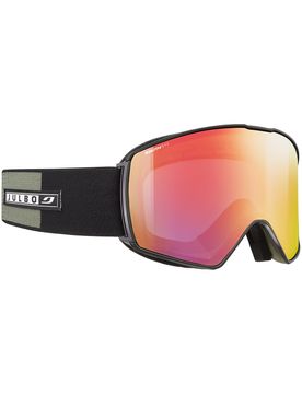 Skibrille Launcher Reactiv 1-3 HC Black/Green Grün