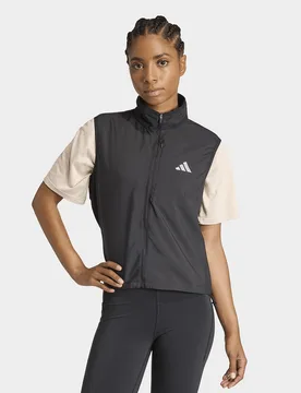Womens Gilet Da Running Adi365 Essentials - Nero, nero nero Donna taglia M - Adidas - FashionsVida