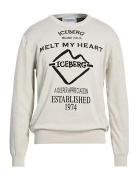 Pullover Hombre Gris perla S,XL Hombre - Iceberg - FashionsVida
