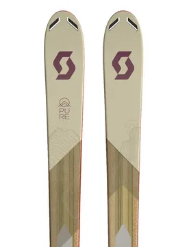 Skis Alpins Pure Free 90 Ti Light Beige 168 - Scott - FashionsVida
