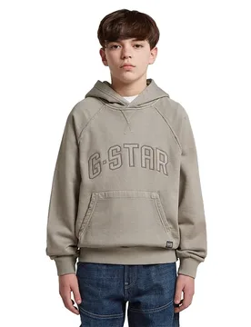 Sweat à Capuche D29643-01 Grey Alloy 14 Années Garçon - G-Star - FashionsVida