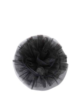 Spilla Floreale Simonne In Tulle