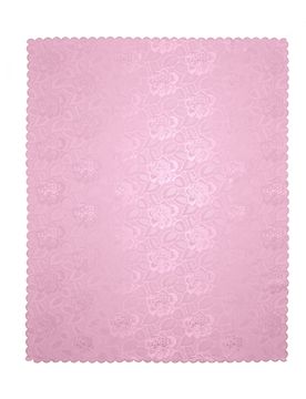 Jacquard-Tischdecke "Jasmin" rosa