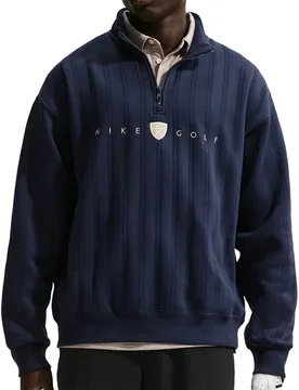 Golf Pullover Fairway Fresh Oversized 1/2 Zip , navy s - Nike - FashionsVida