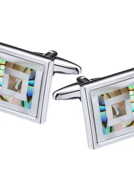 KFLK Jewelry shirt cufflinks for mens Brand Coloured Shell Cuff link Fashion Button High Quality Luxury Wedding guests - Aliexpress - FashionsVida