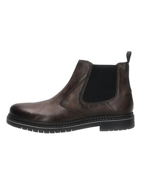 Chelsea boots marroni in pelle con suola carrarmato 331AON323200 42