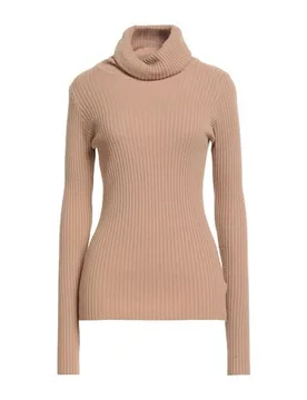 Rollkragenpullover Damen Beige L,M,XL Damen - N.O.W. ANDREA ROSATI CASHMERE - FashionsVida
