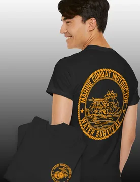 US Marine Corps Instructor Water Survival School T-Shirt 100% Cotton O-Neck Short Sleeve Summer Casual Mens T-shirt Streetwear - Aliexpress - FashionsVida