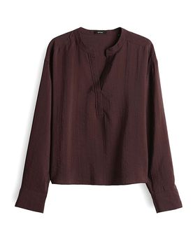 Hemdbluse FEMYN dunkelrot 40 damen