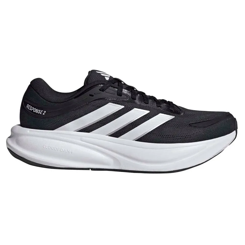 Scarpe Da Running Response 2 Core Black / Ftwr White / Matte Silver EU 43 1/3 - Adidas - FashionsVida
