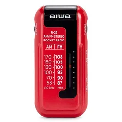 Radio Portable R-22bw Red One Size unisex