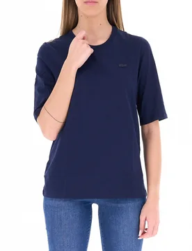 T-shirt in cotone BLU NAVY 44 - Lacoste - FashionsVida