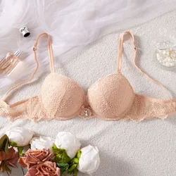 Pieza Sostén con aros y relleno de encaje con efecto push-up para mujer