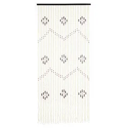Vorhang Holzperlen 90×200 cm