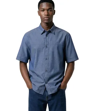 Herren Hemd Blau 515458