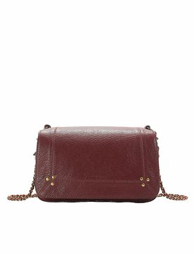 Jerome Dreyfuss Bolso de cuero - Mini Bag BOBI rojo oscuro