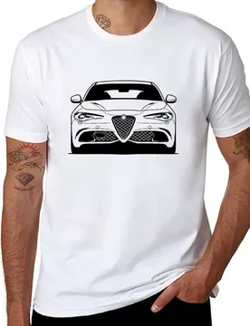 Romeo Giulia black line T-Shirt t shirts cotton 100% man t shirt heavy cotton T-Shirt - Aliexpress - FashionsVida