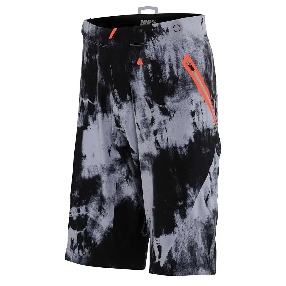 Pantaloni Corti Celium Tiedyed Black - 100percent - FashionsVida