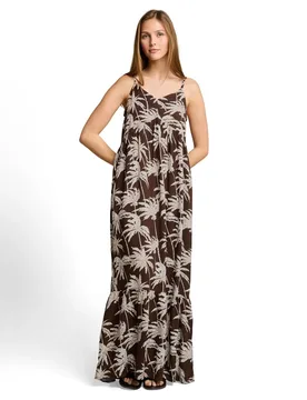 Flowy maxi dress female - M - FashionsVida