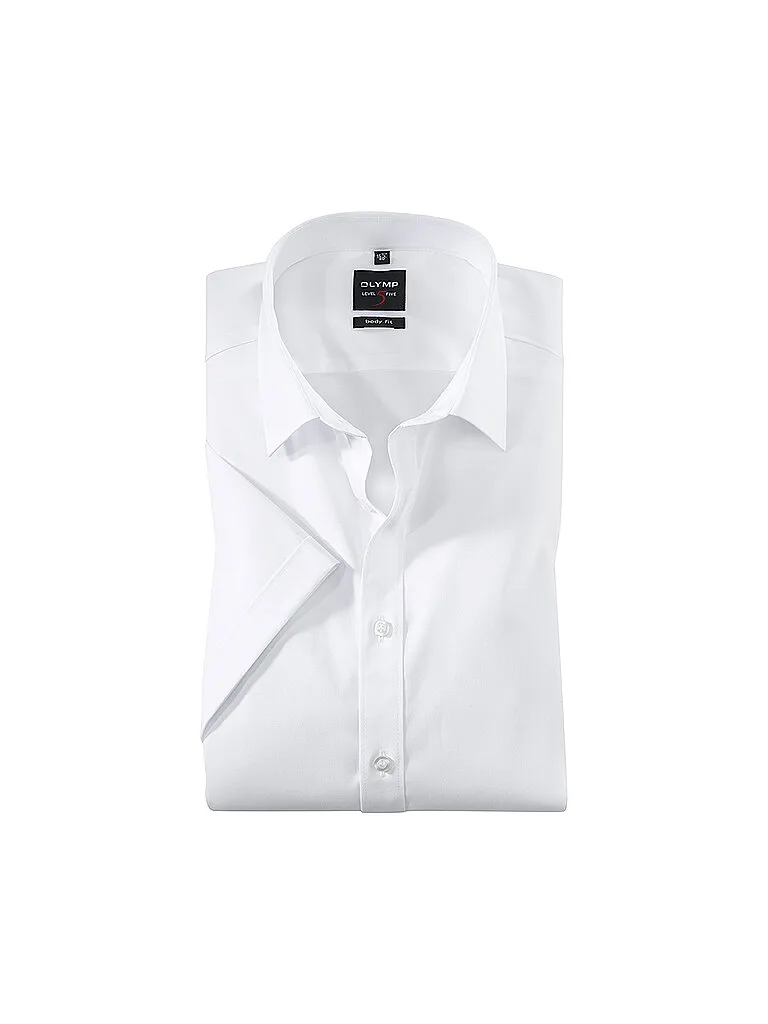 Chemise LEVEL FIVE Body Fit blanc 45 - Olymp Level Five - FashionsVida