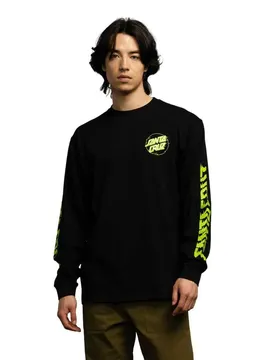 T-shirt à Manches Longues Vivid Other Dot Black M
