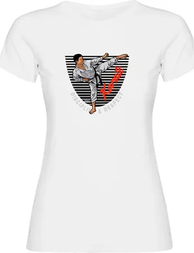 T-shirt à Manches Courtes Karate White S - Kruskis - FashionsVida