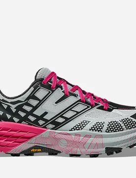 Speedgoat 2 Trail Shoes in Mineral Blue/Rhubarb, Size 9.5 - HOKA - FashionsVida