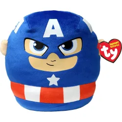 Peluche 25 cm Captain America Squish Marvel