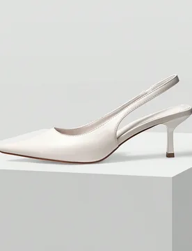 Zapatos de tacón alto de punta fina para mujer, de uso diario y casual, ideales para Año Nuevo, primavera, vacaciones de primavera y Semana Santa - Shein - FashionsVida