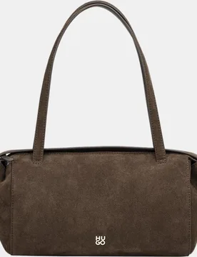 Bolso de hombro grande con cierre de cremallera totalmente forrado - HUGO - FashionsVida