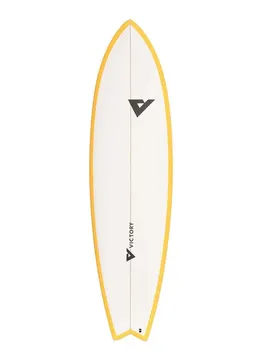 Planche De Surf Long Fish Epoxy 6´10 Matt Yellow 208.28 cm unisex
