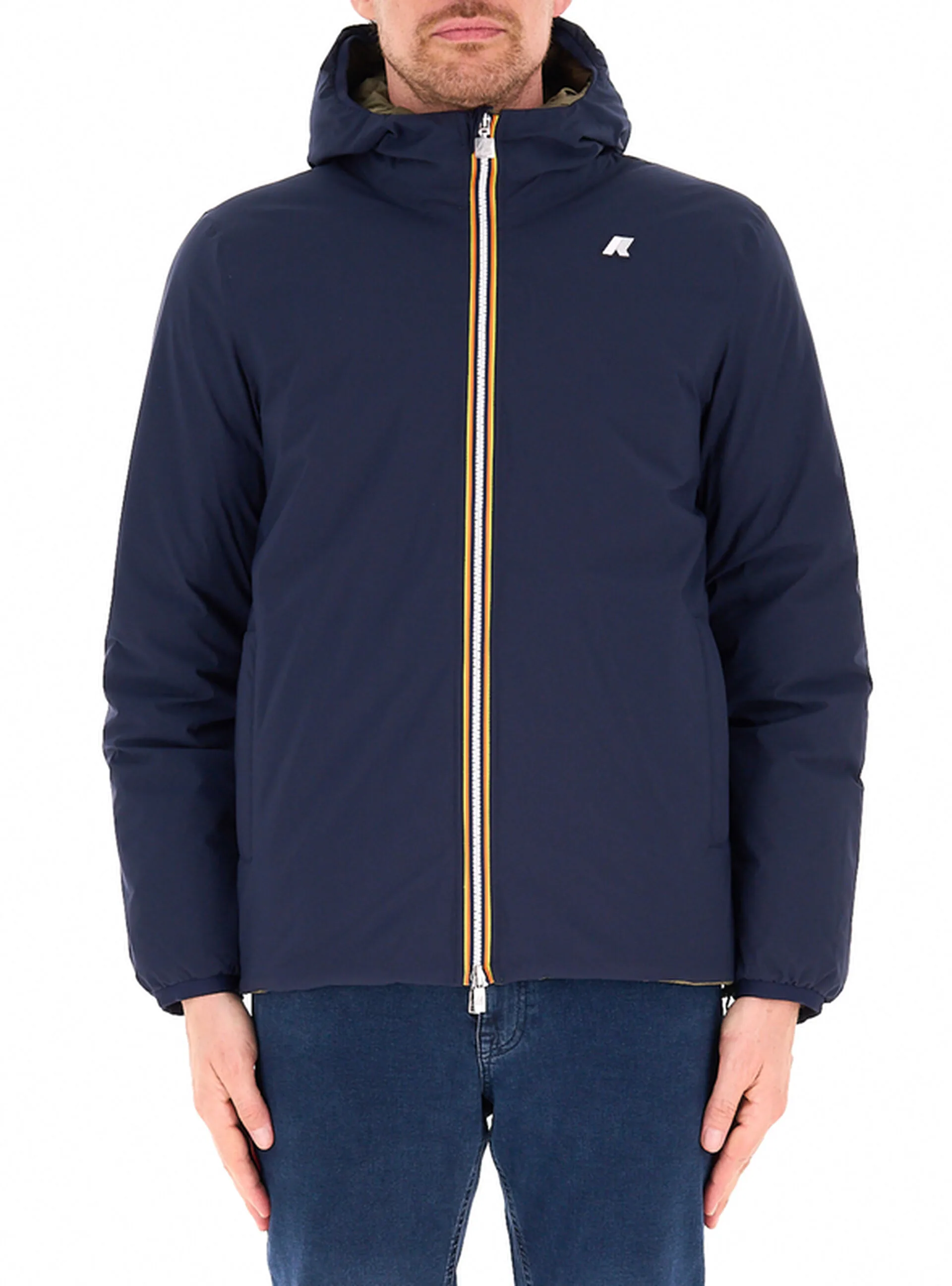 Giubbino reversibile BLU SCURO S - K-way - FashionsVida