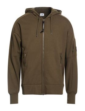 Sudadera Hombre Verde militar 3XL,S,XS Hombre