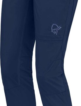 Norrona Softshellhose – Damen / Frau – Femund Flex1 Lightweight Femund Flex1 Lightweight Pants W'S Indigo Night Blue für Damen aus