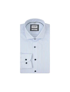 Hemd Body Fit hellblau 39 herren - OLYMP LEVEL FIVE - FashionsVida