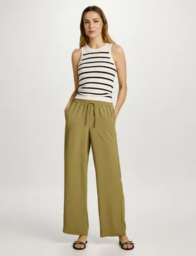Jack & Jones - Pantalón fluido de mujer - jack & jones - FashionsVida