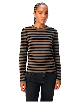 Maglione Ester Sli Morel / Stripes Black XS