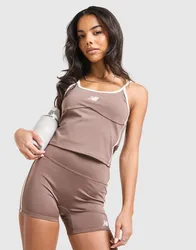 Pipe Strappy Tanktop - Damen, Braun - female - Size: XL