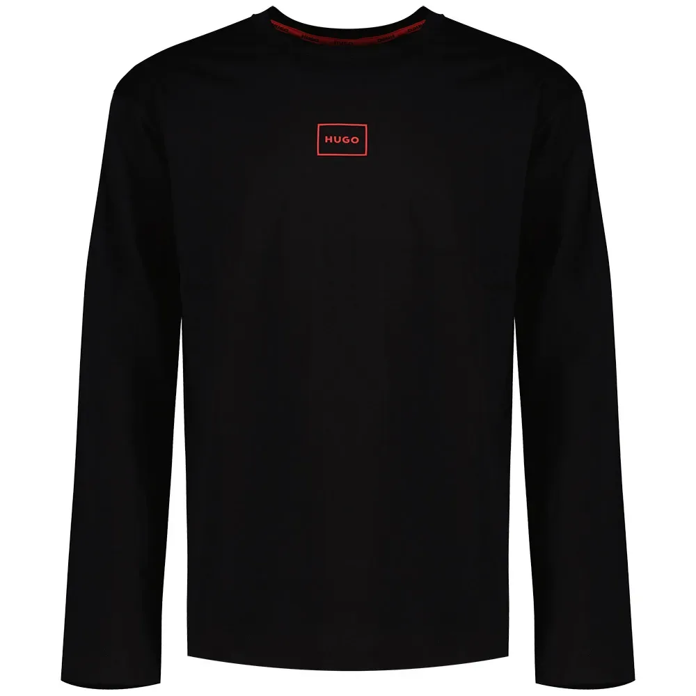 Hugo Felpa Laze Black S - Hugo Boss - FashionsVida