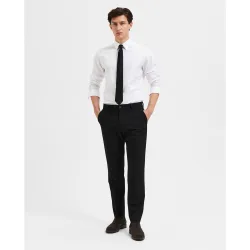 Pantalón de traje de hombre Slim Fit liso