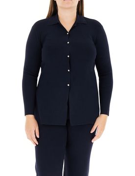 Cardigan in maglia BLU NOTTE L
