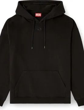 Sudadera de hombre de corte relajado con bolsillo canguro - Diesel - FashionsVida