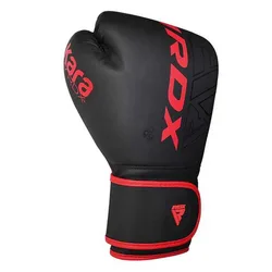 Gants De Boxe En Cuir Synthétique F6 Kara Matte Red 16 oz