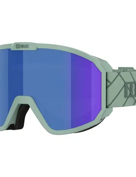 Masque De Ski Rave Matt Green W Dark Green Logo Brown Blue/CAT3 Homme